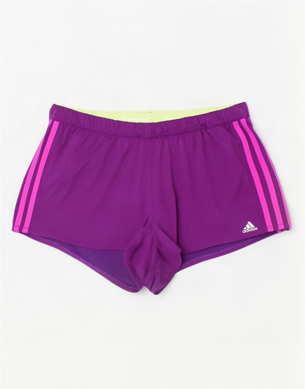 Adidas Girls Climacool Sport Shorts 14-15 Years Purple
