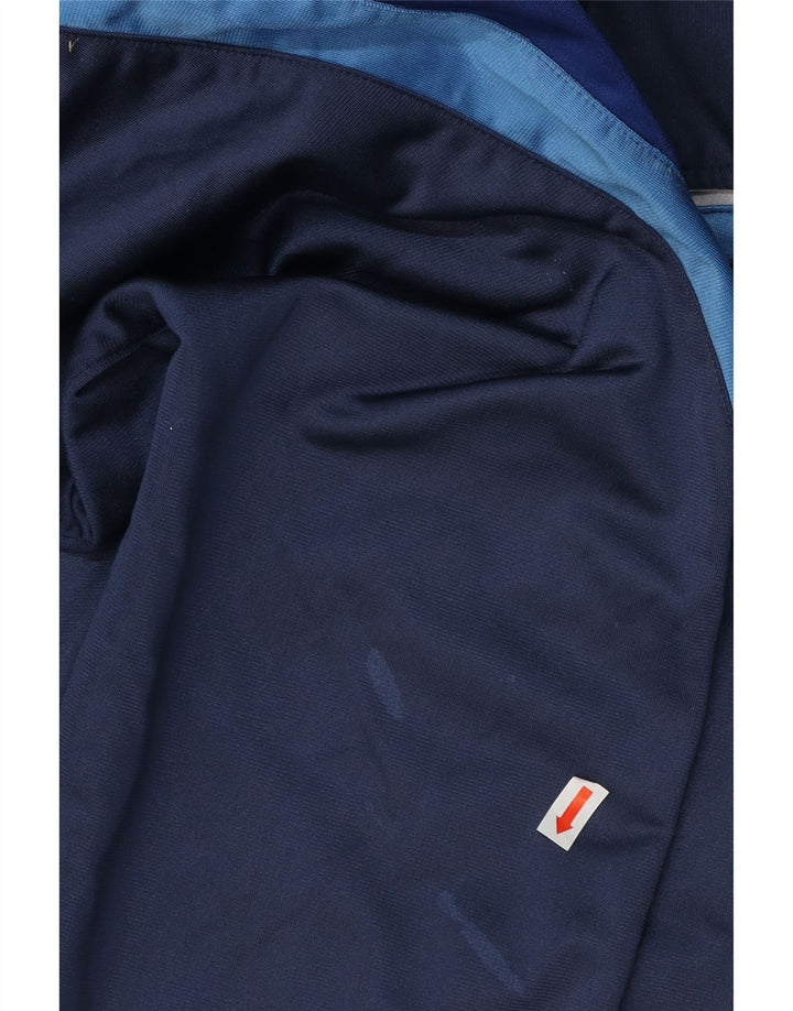 SERGIO TACCHINI Mens Tracksuit Top Jacket Medium Navy Blue Colourblock