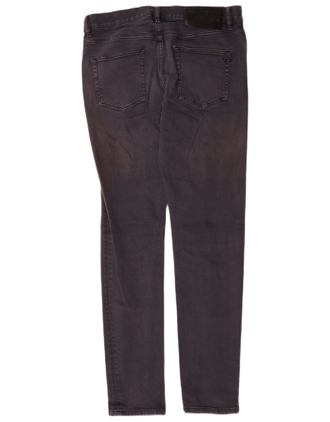 Diesel Mens Skinny Jeans W33 L32 Grey Cotton