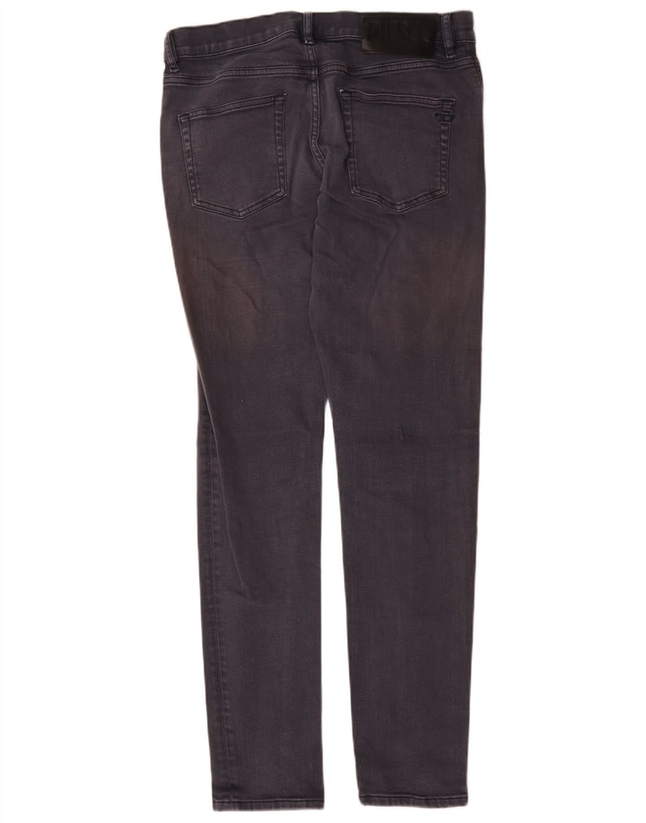 Diesel Mens Skinny Jeans W33 L32 Grey Cotton