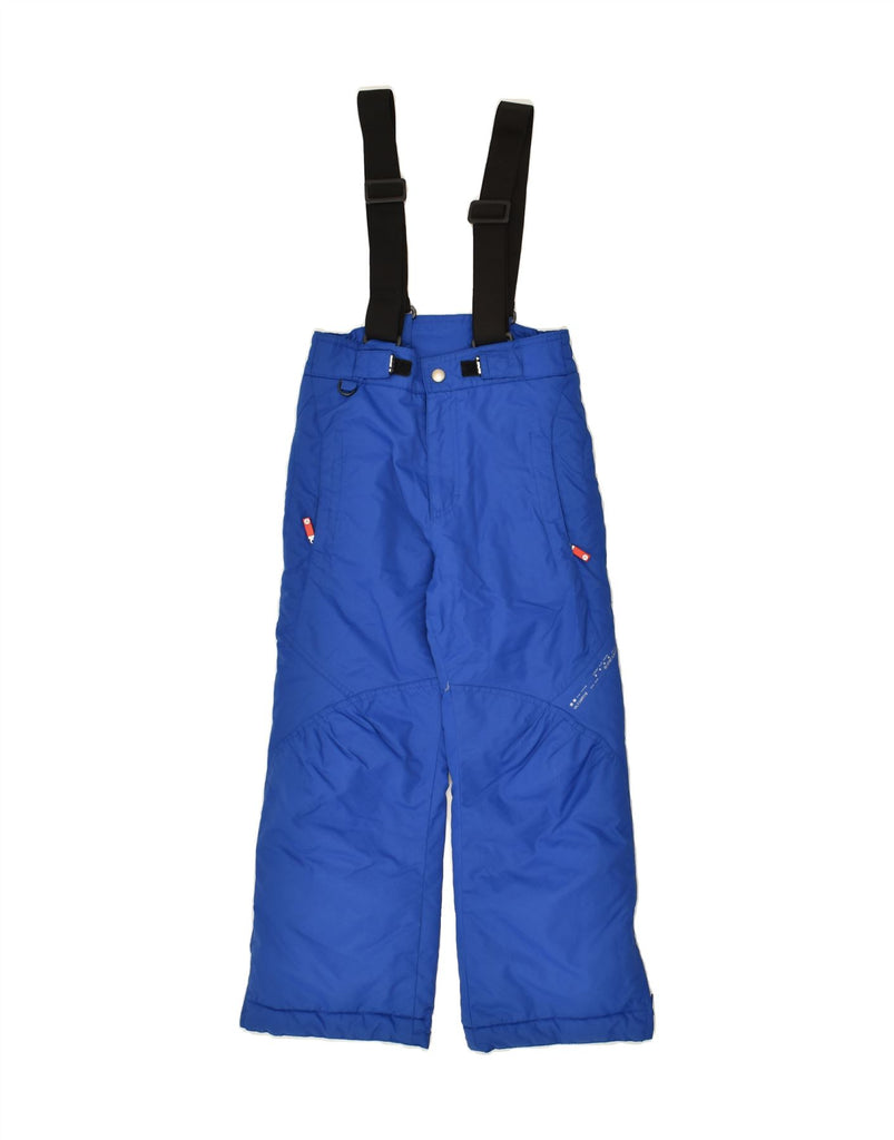 BRUGI Boys Dungarees Ski Trousers 9-10 Years Medium Blue Polyamide | Vintage Brugi | Thrift | Second-Hand Brugi | Used Clothing | Messina Hembry 