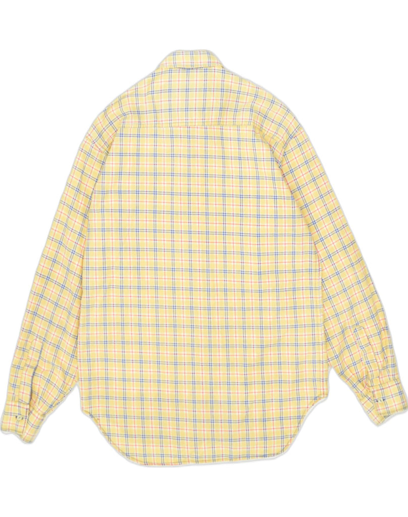 REPLAY Mens Shirt Small Yellow Check Cotton | Vintage Replay | Thrift | Second-Hand Replay | Used Clothing | Messina Hembry 