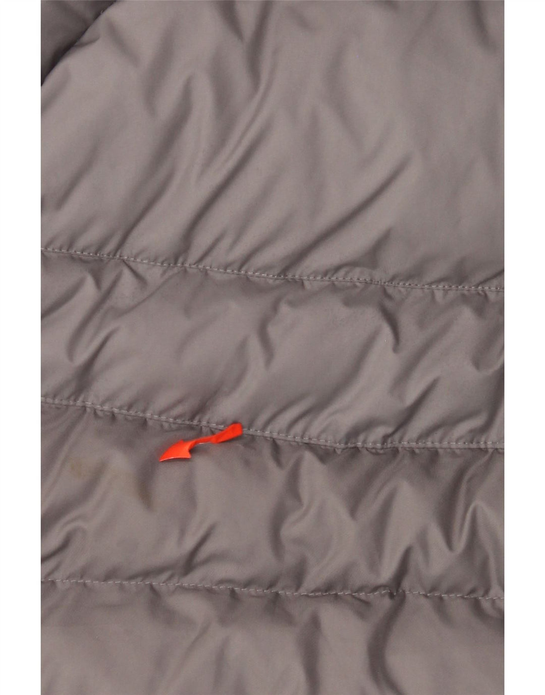 Nike Boys Hooded Padded Jacket 10-11 Years Medium Grey Polyester