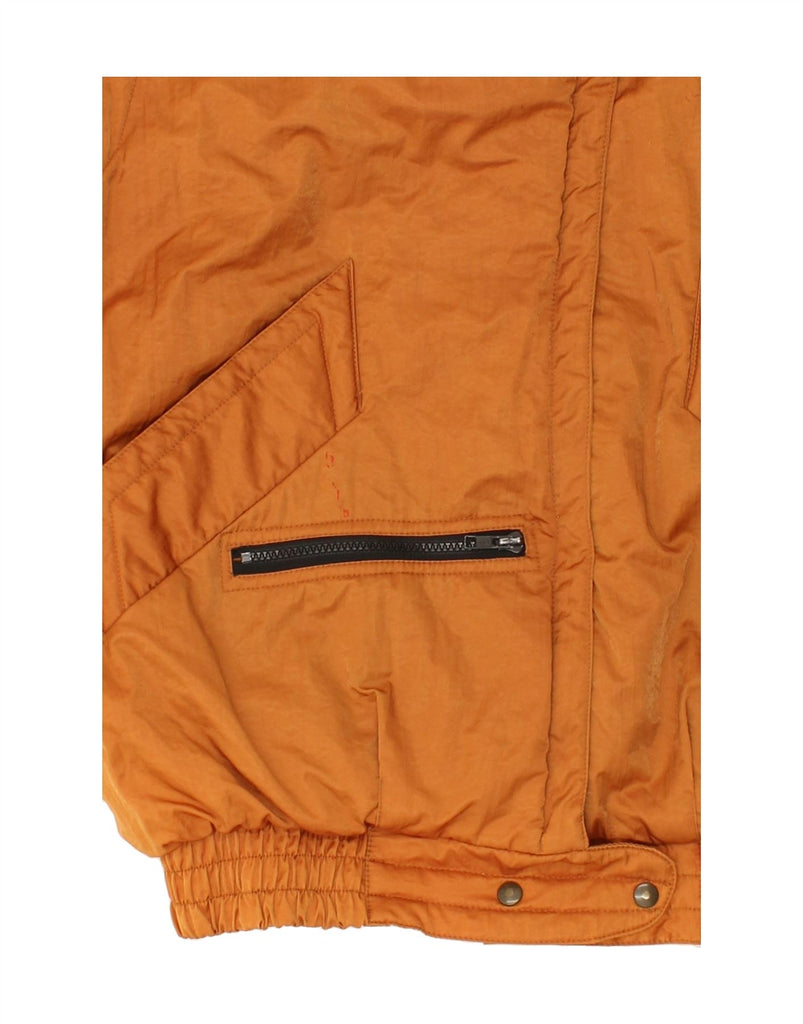 BLUMARINE Womens Windbreaker Jacket IT 42 Medium Orange Polyester Vintage Blumarine and Second-Hand Blumarine from Messina Hembry 