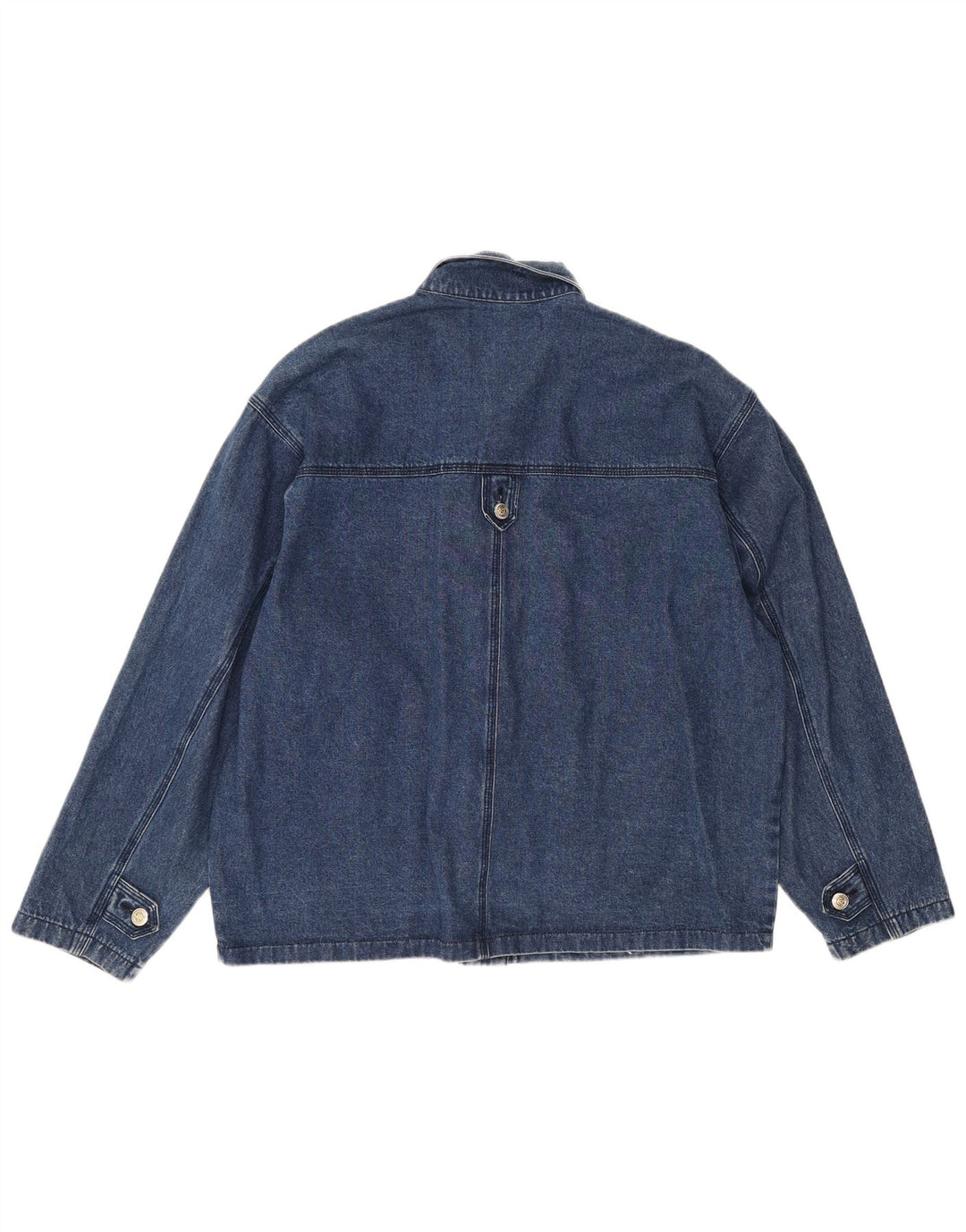 St. Bernard Womens Oversized Denim Jacket UK 14 /16 Large Blue Cotton