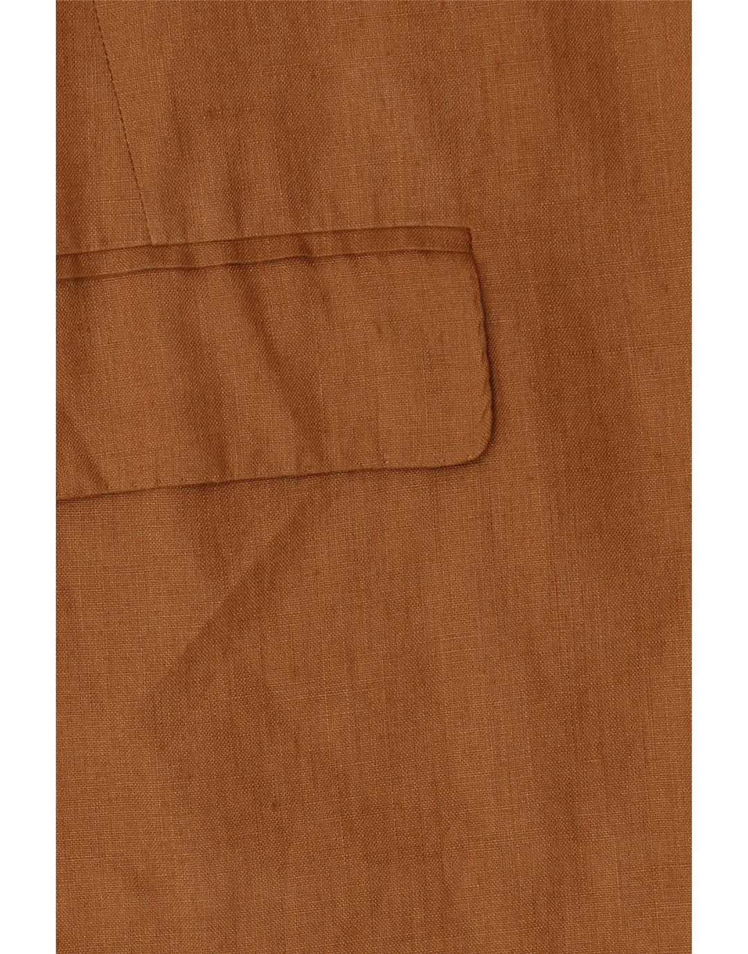Max Mara Womens 1 Button Blazer Jacket UK 14 Large  Brown Linen