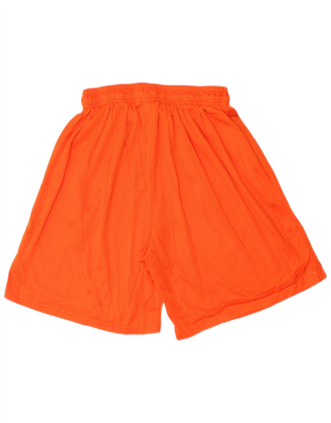 RUSSELL ATHLETIC Mens Sport Shorts Large  Orange Polyester