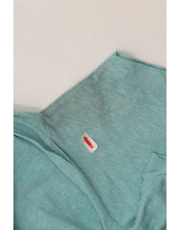 HURLEY Mens Premium Fit Graphic T-Shirt Top Small Turquoise Flecked Cotton