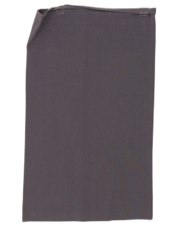 Calvin Klein Jeans Womens High Waist Straight Skirt XL W30 Grey Viscose