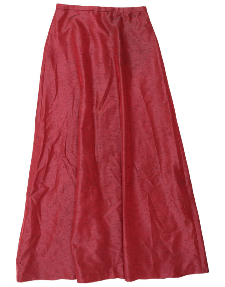 Vintage Womens Maxi Skirt Medium W28 Red Flecked