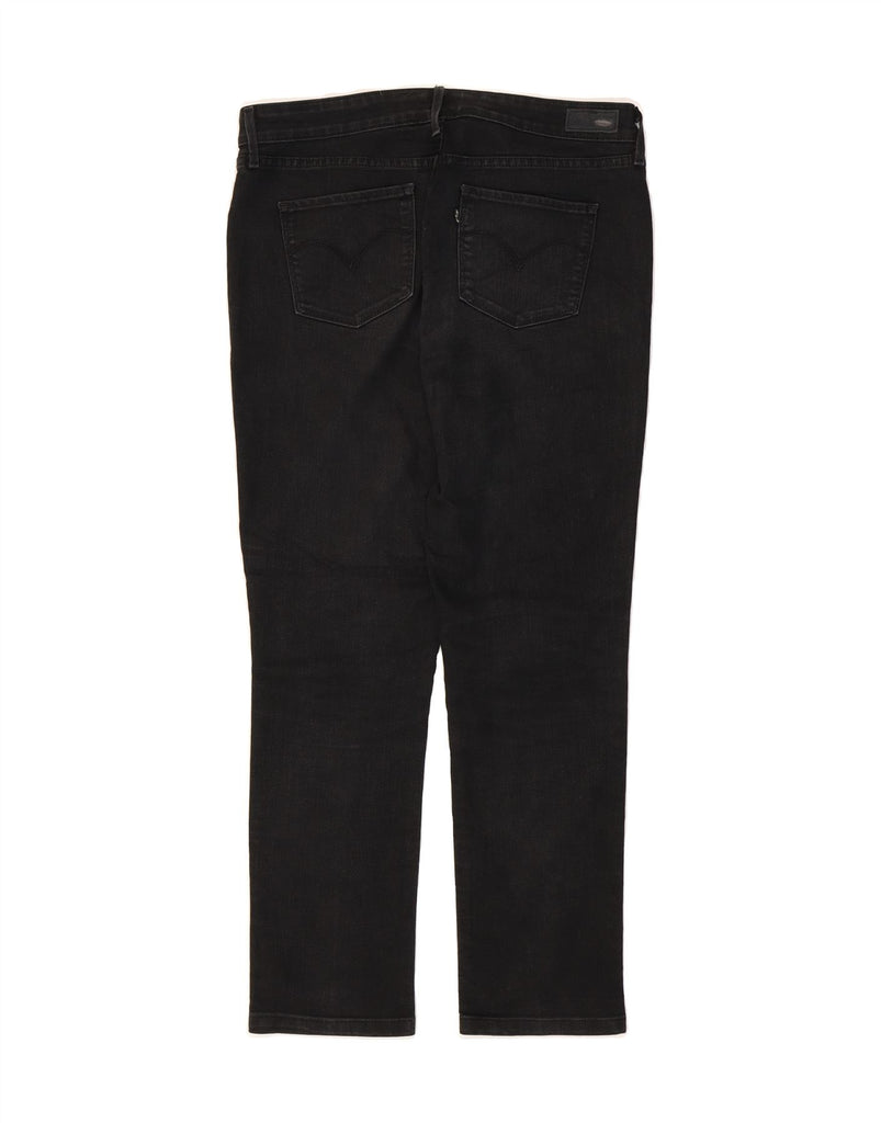 LEVI'S Womens Demi Curve Classic Rise Slim Jeans US 12 Large W31 L28 Black Vintage Levi's and Second-Hand Levi's from Messina Hembry 