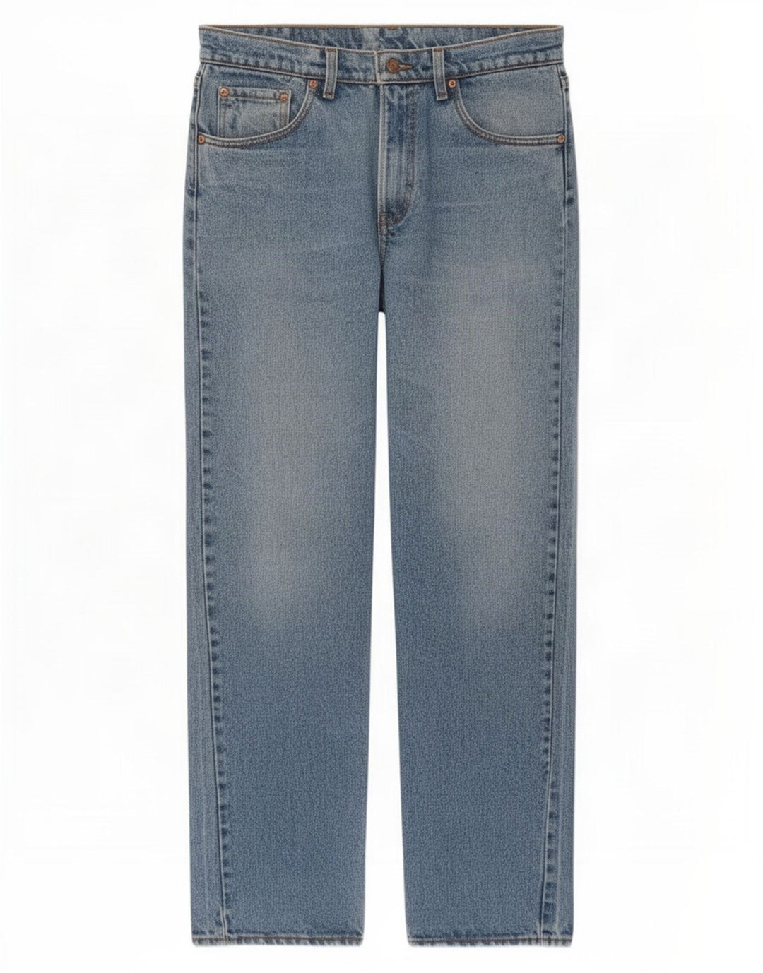 Levi's Mens 565 Straight Jeans W34 L32 Blue Cotton
