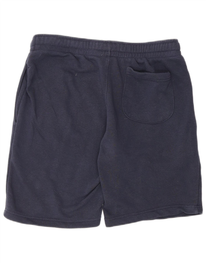 Champion Womens Graphic Sport Shorts UK 14 Large  Navy Blue