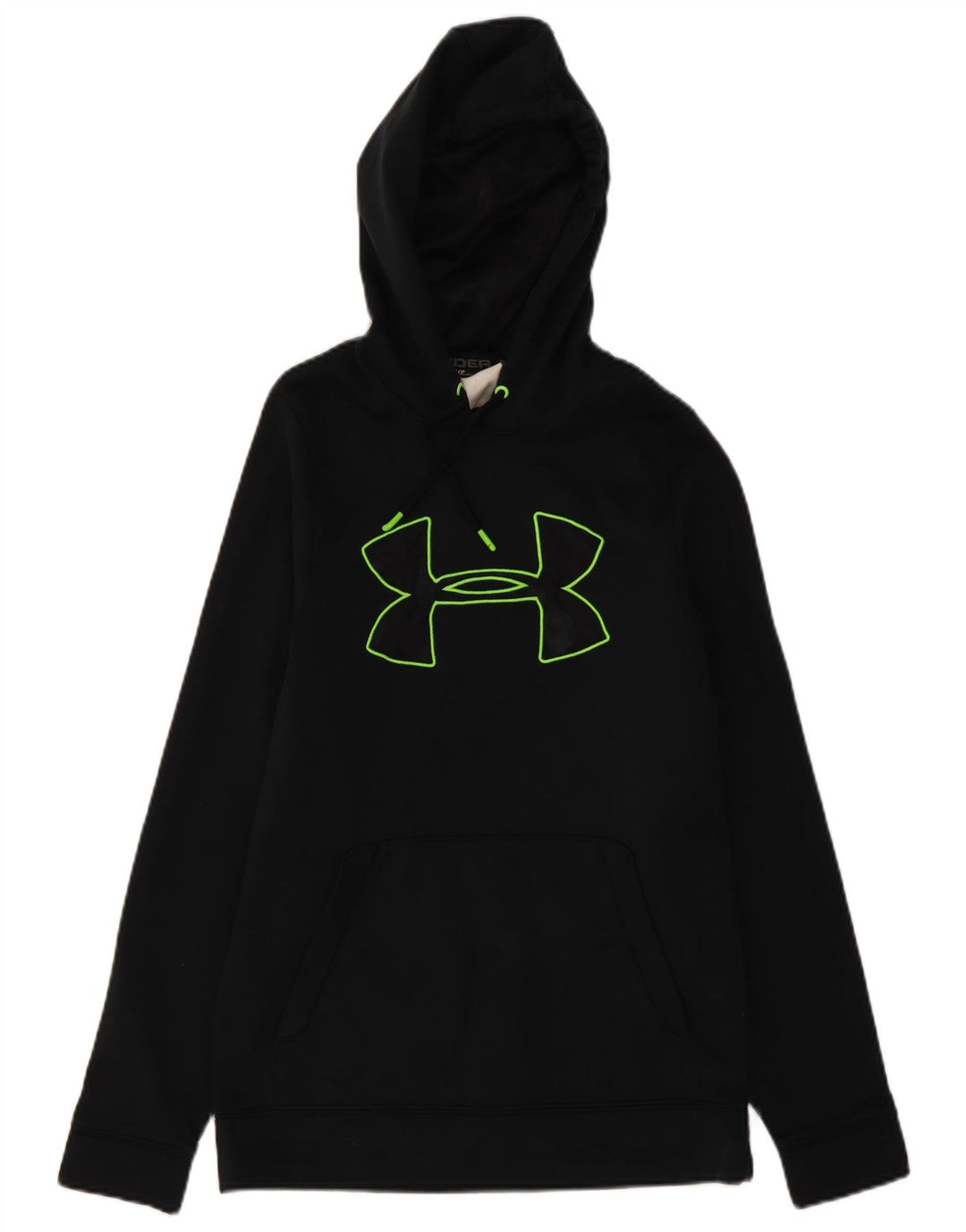 UNDER ARMOUR Mens Graphic Hoodie Jumper Small Black