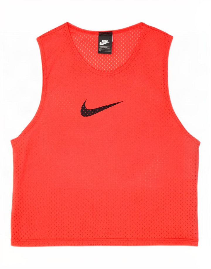 Nike Mens Graphic Vest Top Large Red Polyester