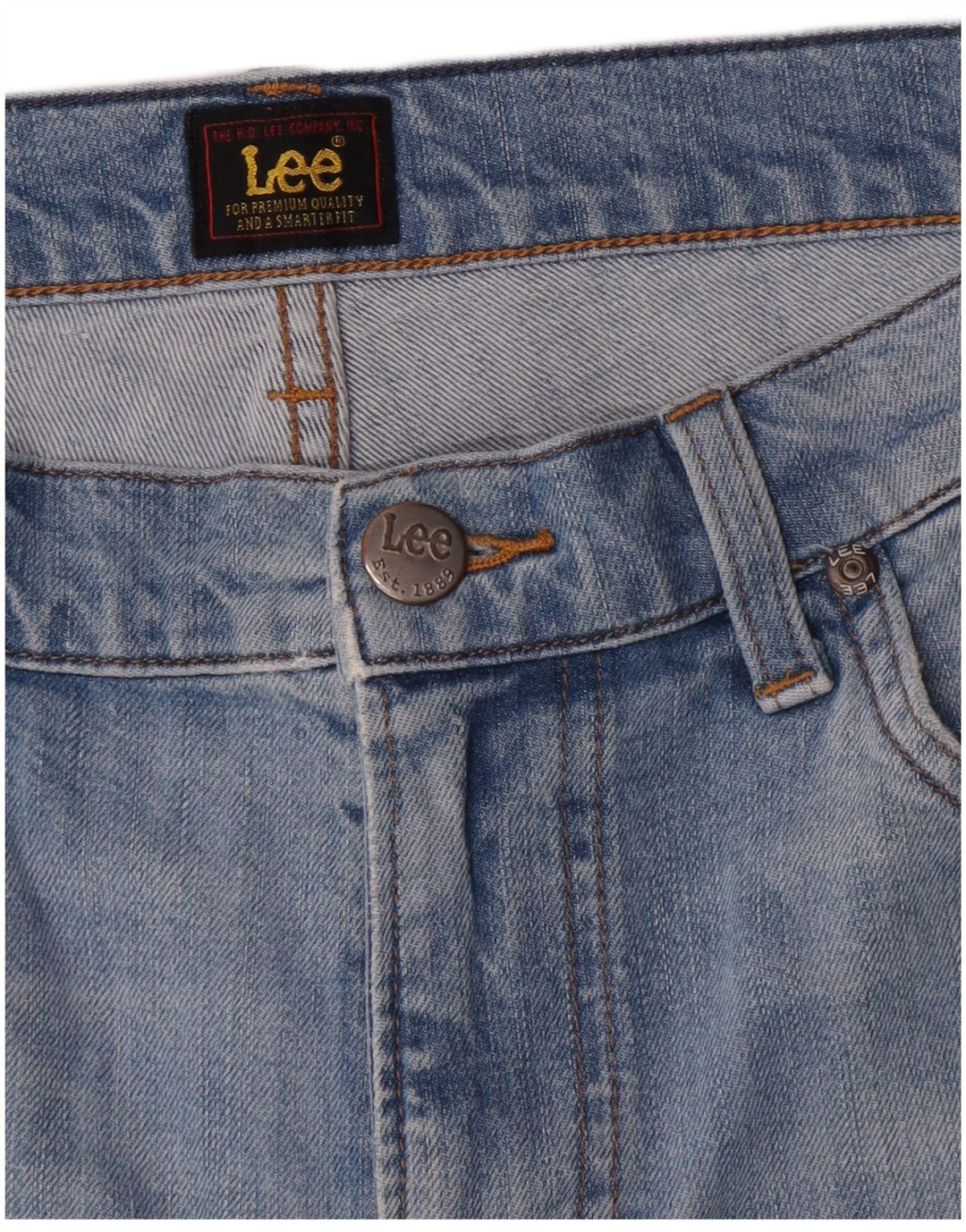 Lee Mens Denim Shorts W30 Medium  Blue