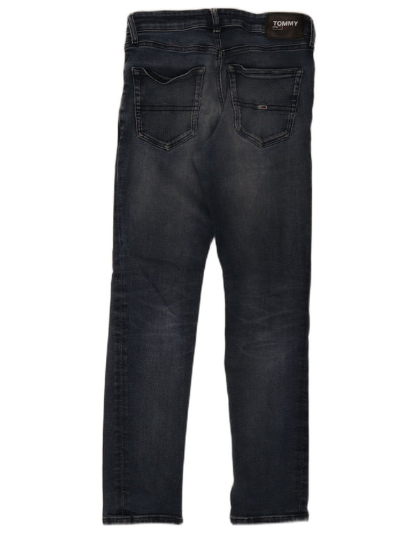 Tommy Hilfiger Mens Slim Jeans W30 L30 Blue Cotton