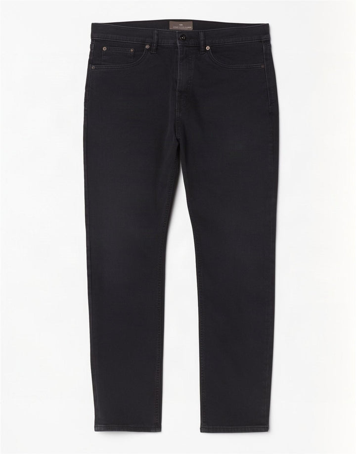 Marks & Spencer Mens Slim Jeans W34 L31 Black Cotton