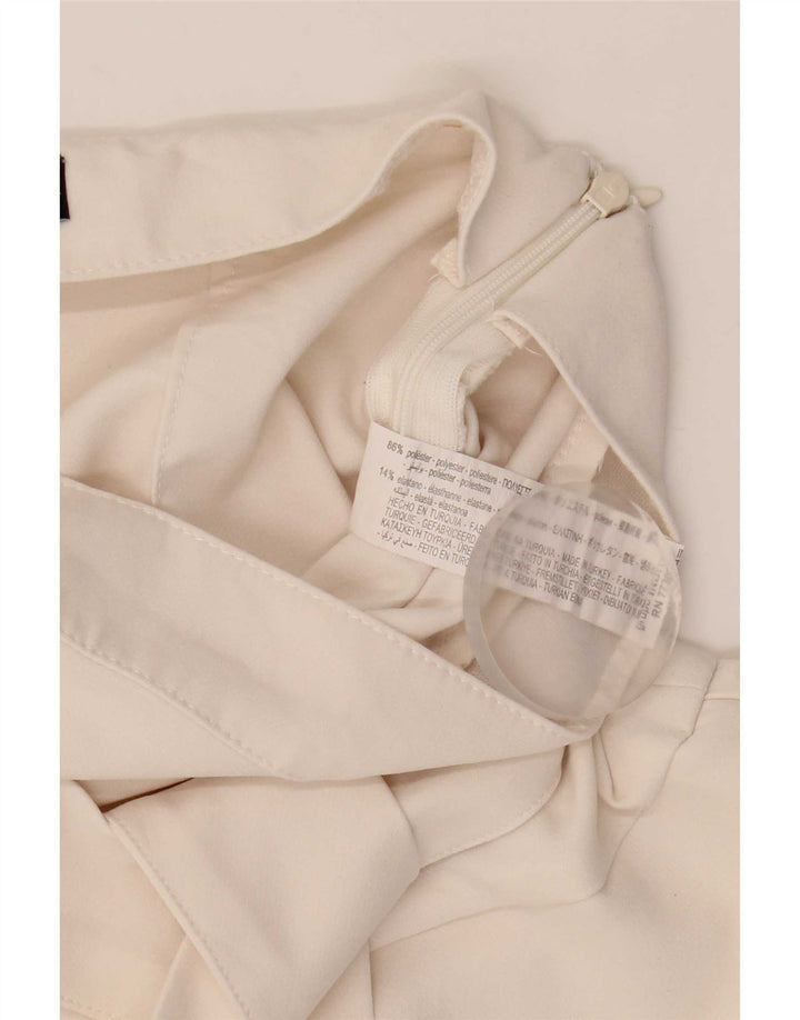 Zara Womens Skort XS W24  White Polyester