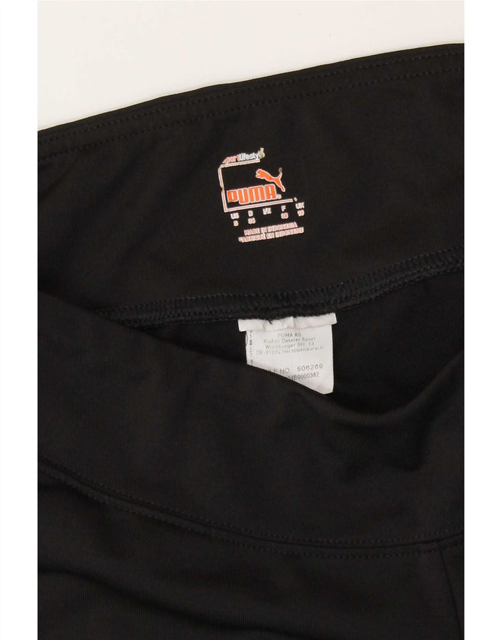 Puma Womens Capri Tracksuit Trousers UK 10 Small Black