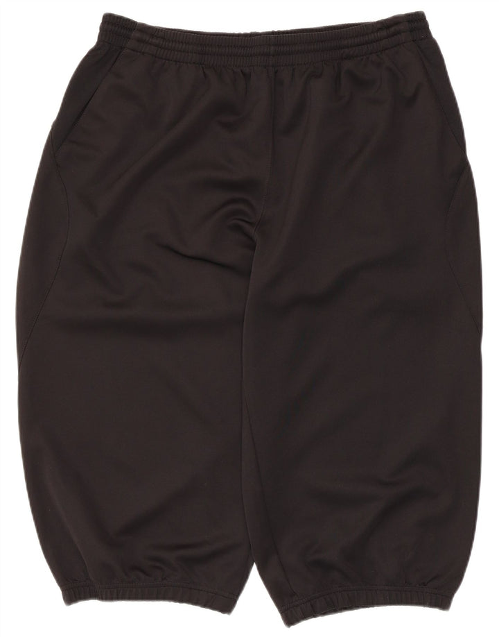 Kappa Mens Bermuda Sport Shorts 2XL  Black Polyester