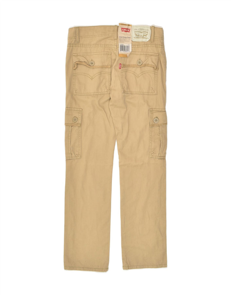 LEVI'S Boys Straight Cargo Trousers 11-12 Years W26 L27  Beige Cotton | Vintage Levi's | Thrift | Second-Hand Levi's | Used Clothing | Messina Hembry 