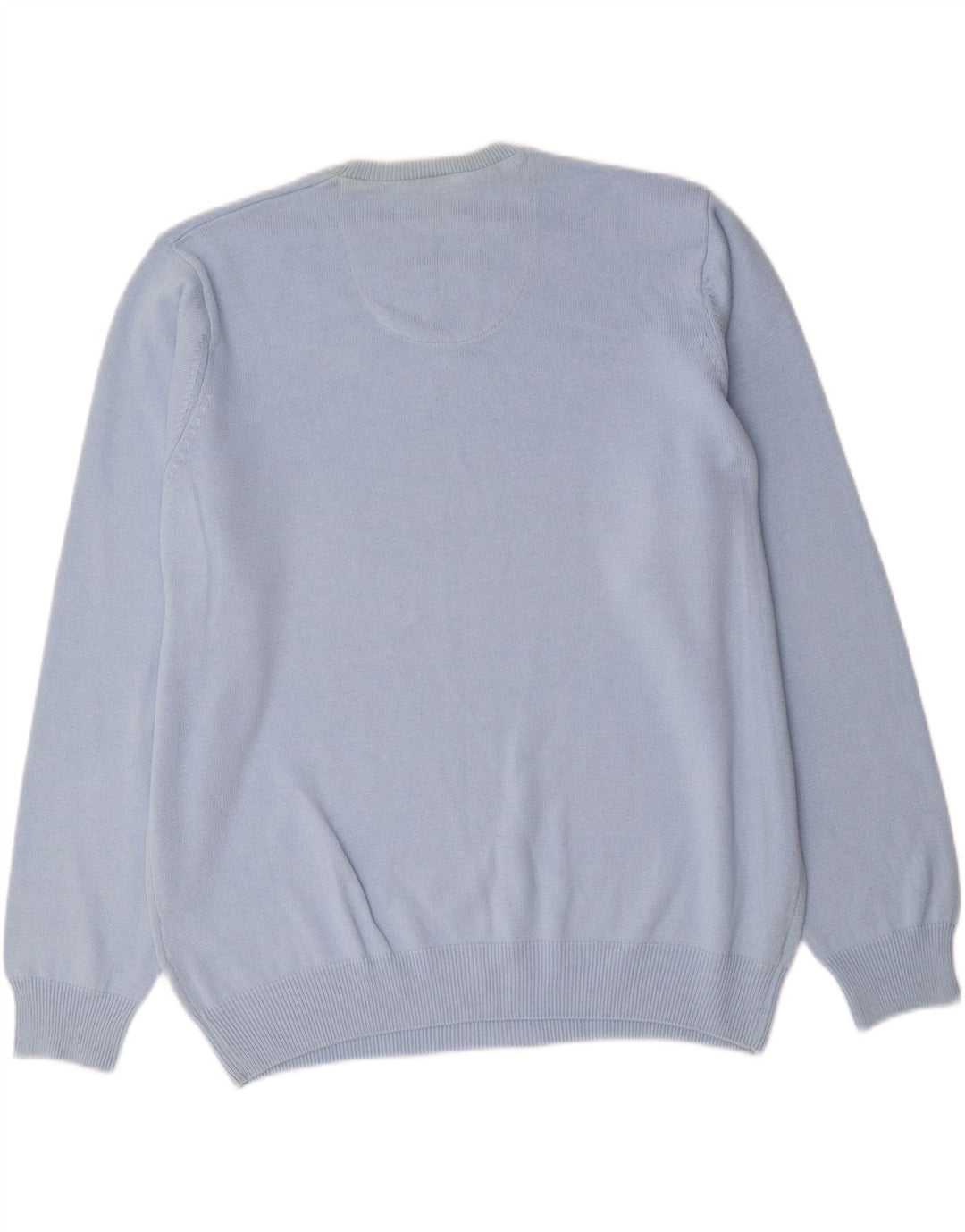 Marks & Spencer Mens Blue Harbour Crew Neck Jumper Sweater XL Blue Cotton