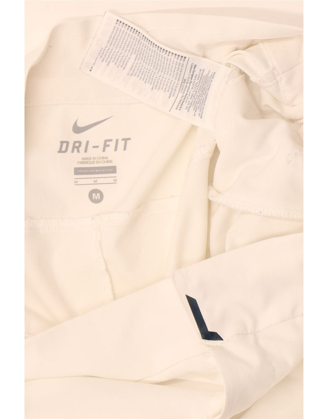 Nike Mens Dri Fit Chino Shorts Medium W30  White Polyester