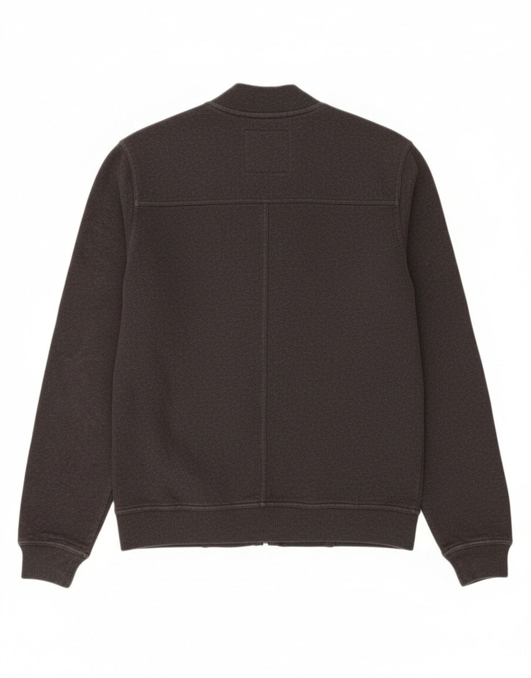 All Saints Mens Tracksuit Top Jacket Small Grey Cotton