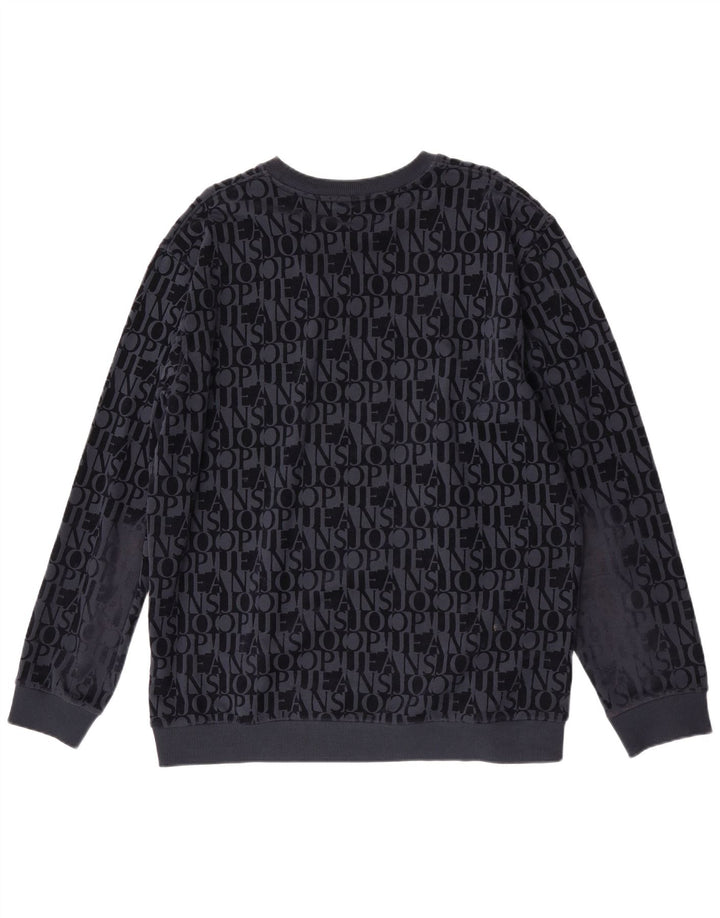 Joop Mens Graphic Sweatshirt Jumper 2XL Navy Blue Cotton