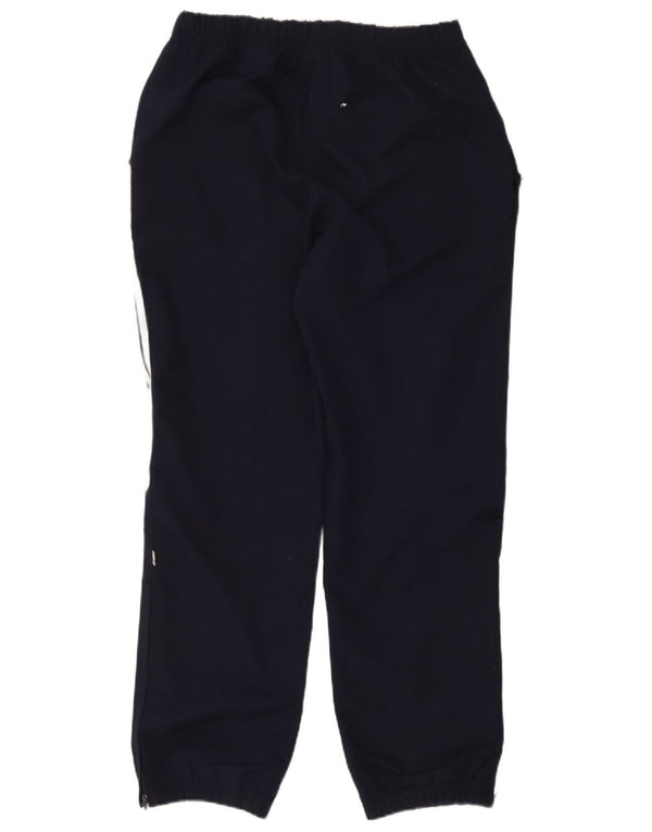 Adidas Womens Tracksuit Trousers Joggers Large Navy Blue Polyester Sports
