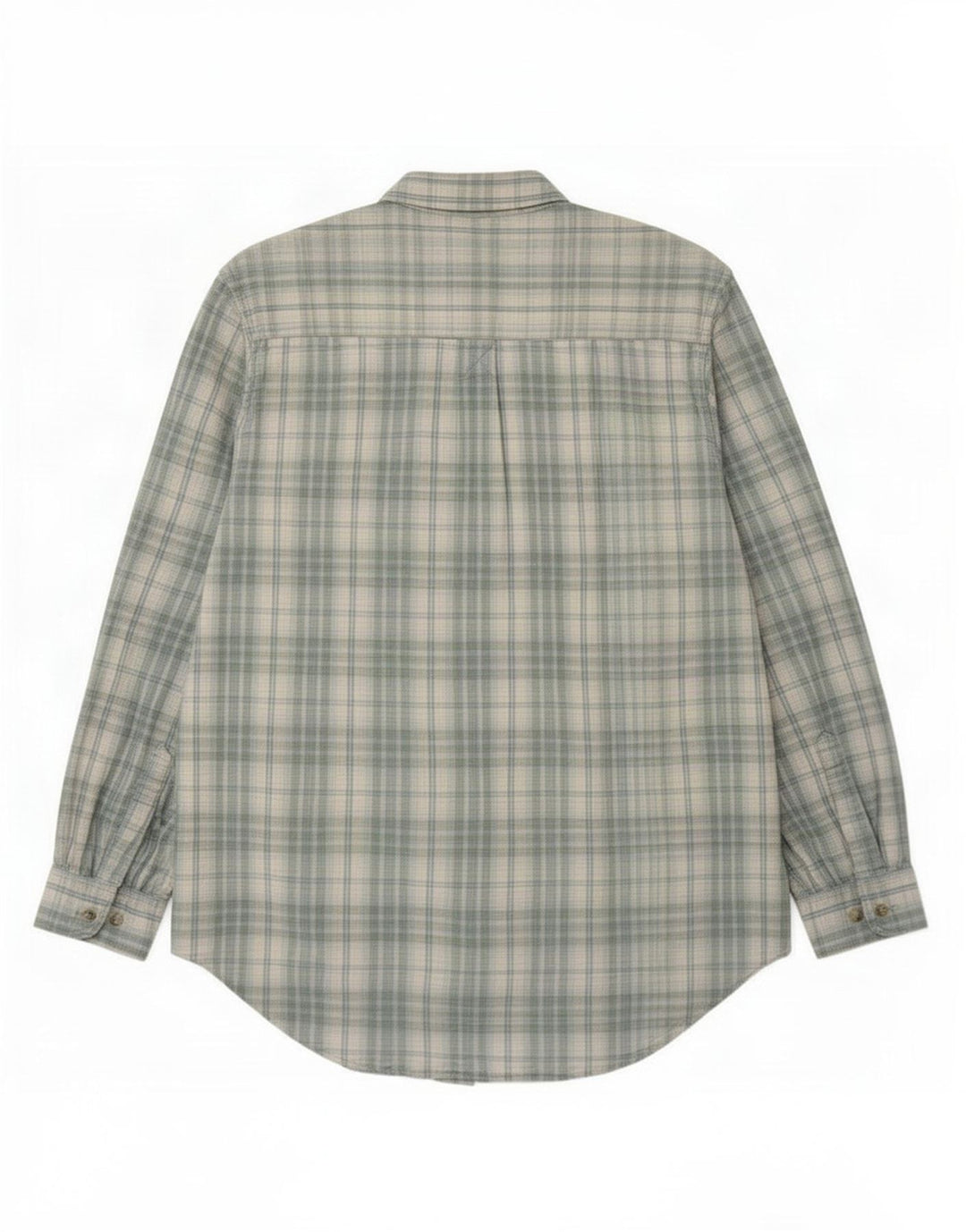 Timberland Mens Shirt Medium Blue Check Cotton