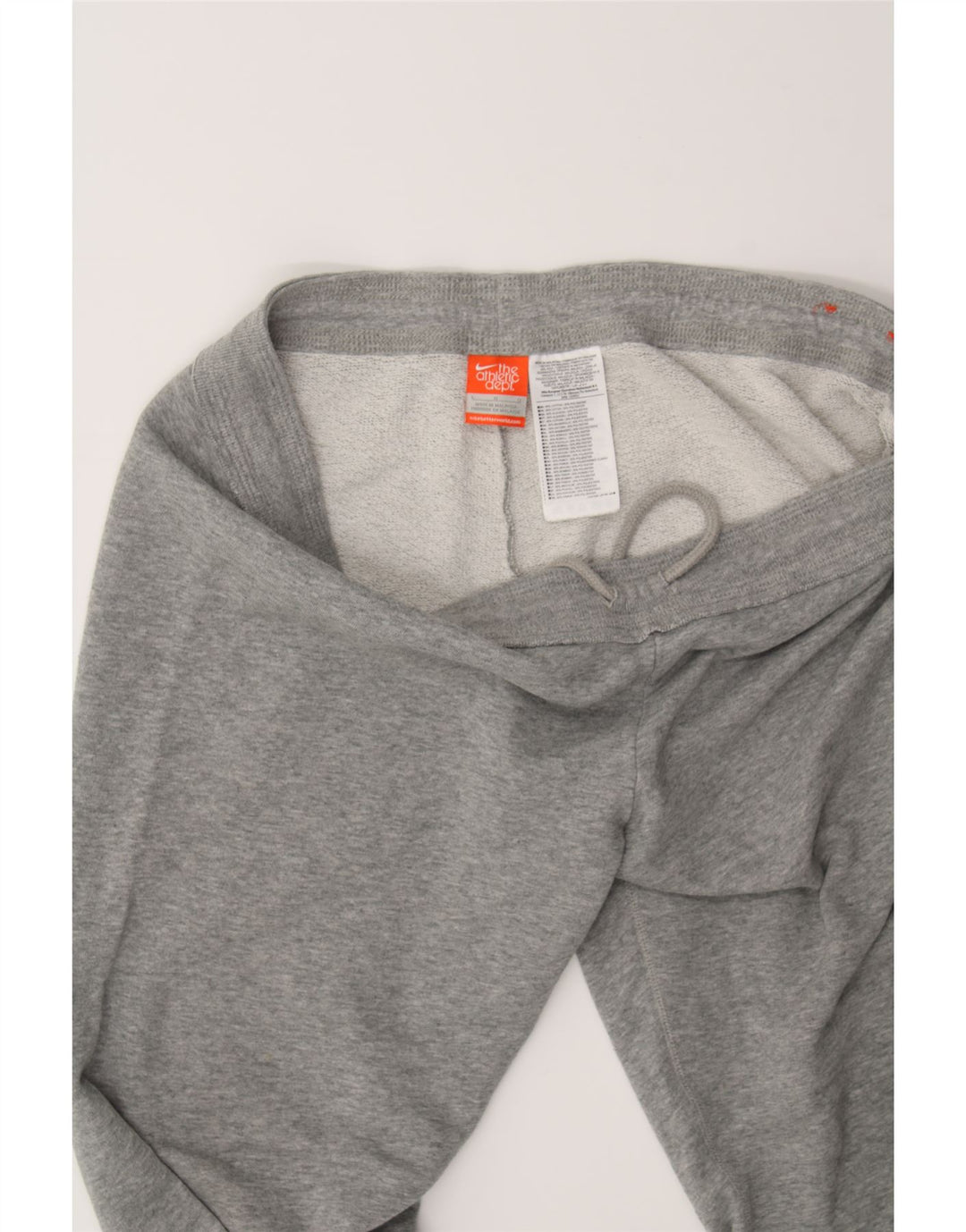 NIKE Womens Tracksuit Trousers UK 16 Large  Grey Cotton Vintage Nike and Second-Hand Nike from Messina Hembry 