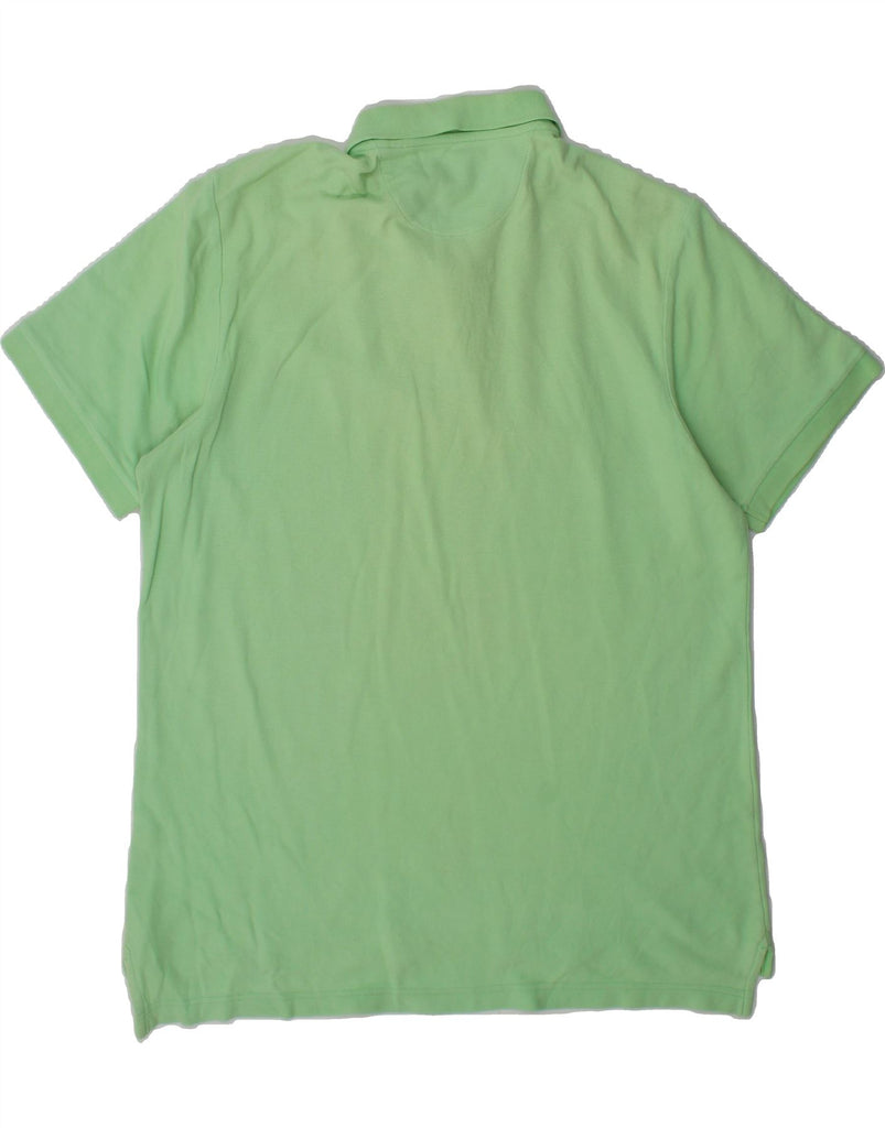 CHAPS Mens Grant Fit Polo Shirt Large Green Cotton Vintage Chaps and Second-Hand Chaps from Messina Hembry 