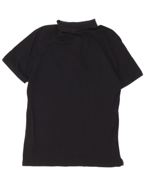 Hugo Boss Mens Regular Fit Polo Shirt Medium Black Cotton
