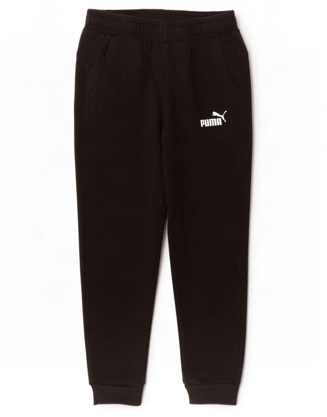 Puma Mens Tracksuit Trousers Joggers Medium Black Cotton