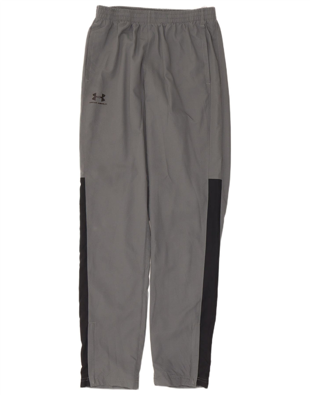 Under Armour Mens Tracksuit Trousers Medium  Grey Colourblock Polyester