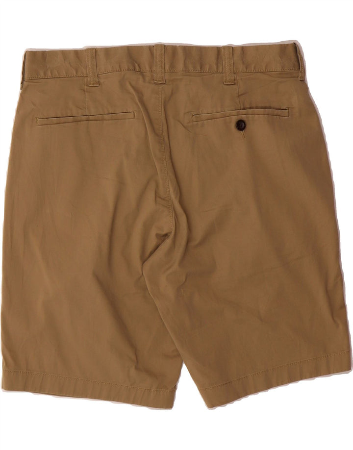 J. CREW Mens Stretch Chino Shorts W31 Medium Beige Cotton Vintage J. Crew and Second-Hand J. Crew from Messina Hembry 