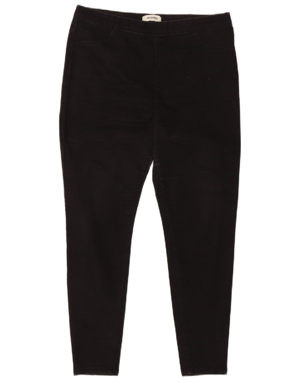 Marks & Spencer Womens Jegging Jeans UK 16 Large W34 L28 Black Cotton