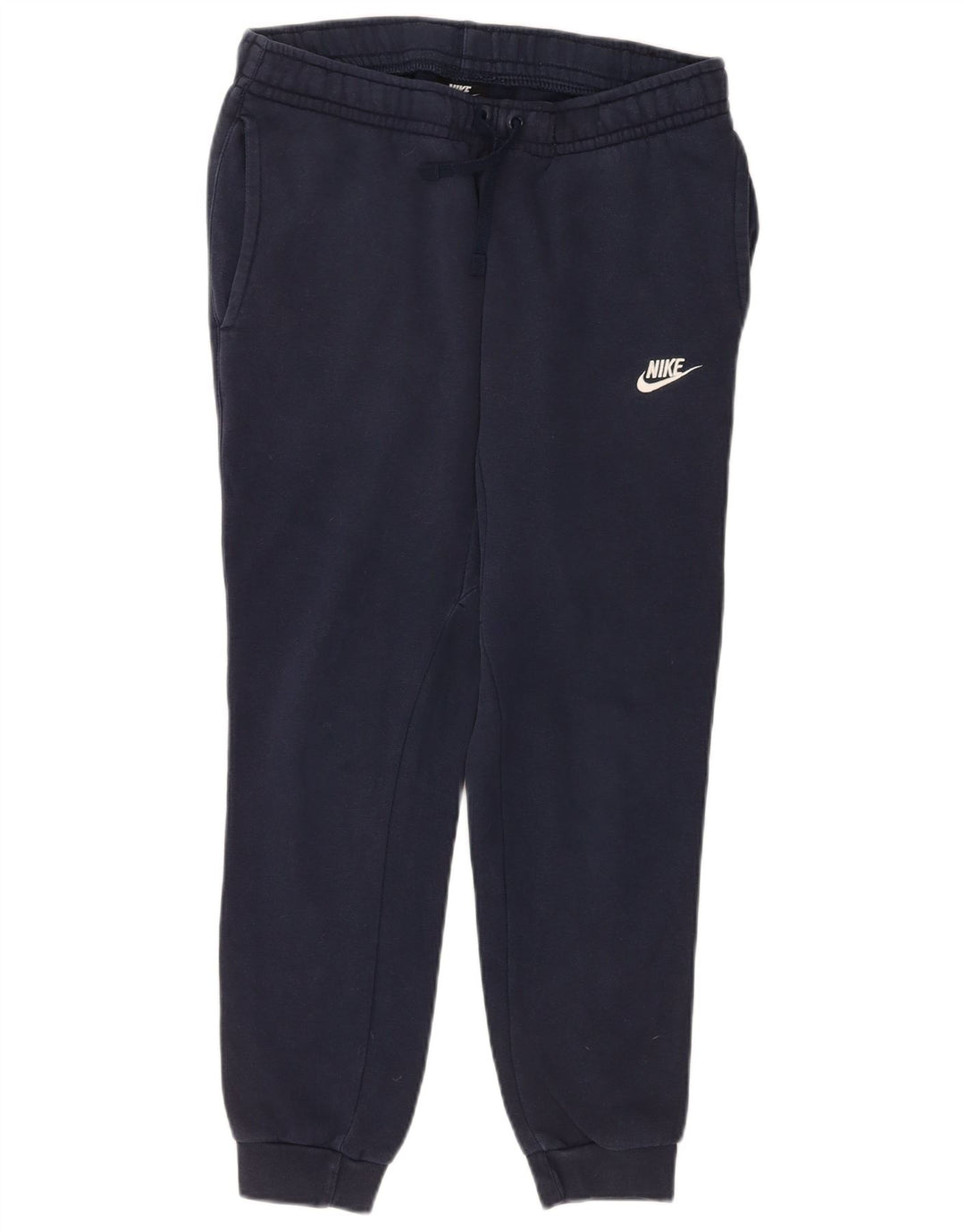 Nike Mens Tracksuit Trousers Joggers Small Navy Blue Cotton
