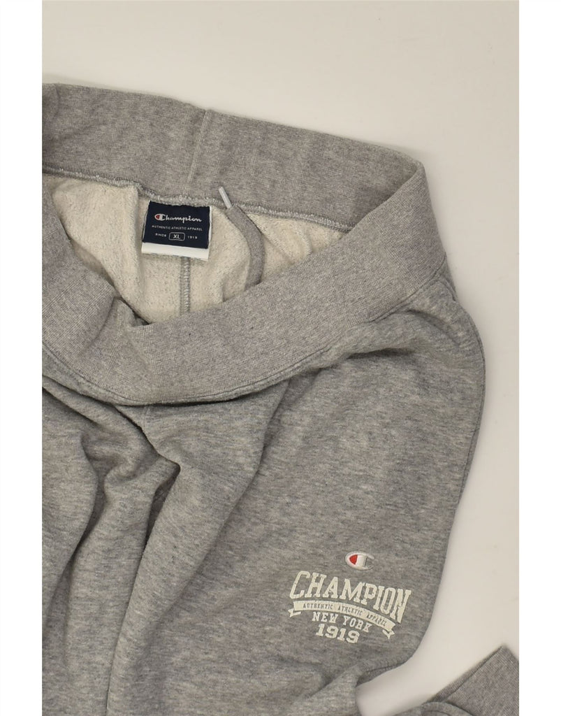 CHAMPION Womens Tracksuit Trousers Joggers UK 18 XL Grey Cotton | Vintage Champion | Thrift | Second-Hand Champion | Used Clothing | Messina Hembry 