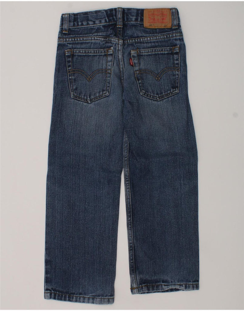 LEVI'S Boys 549 Straight Jeans 5-6 Years W22 L19 Blue Ramie | Vintage Levi's | Thrift | Second-Hand Levi's | Used Clothing | Messina Hembry 