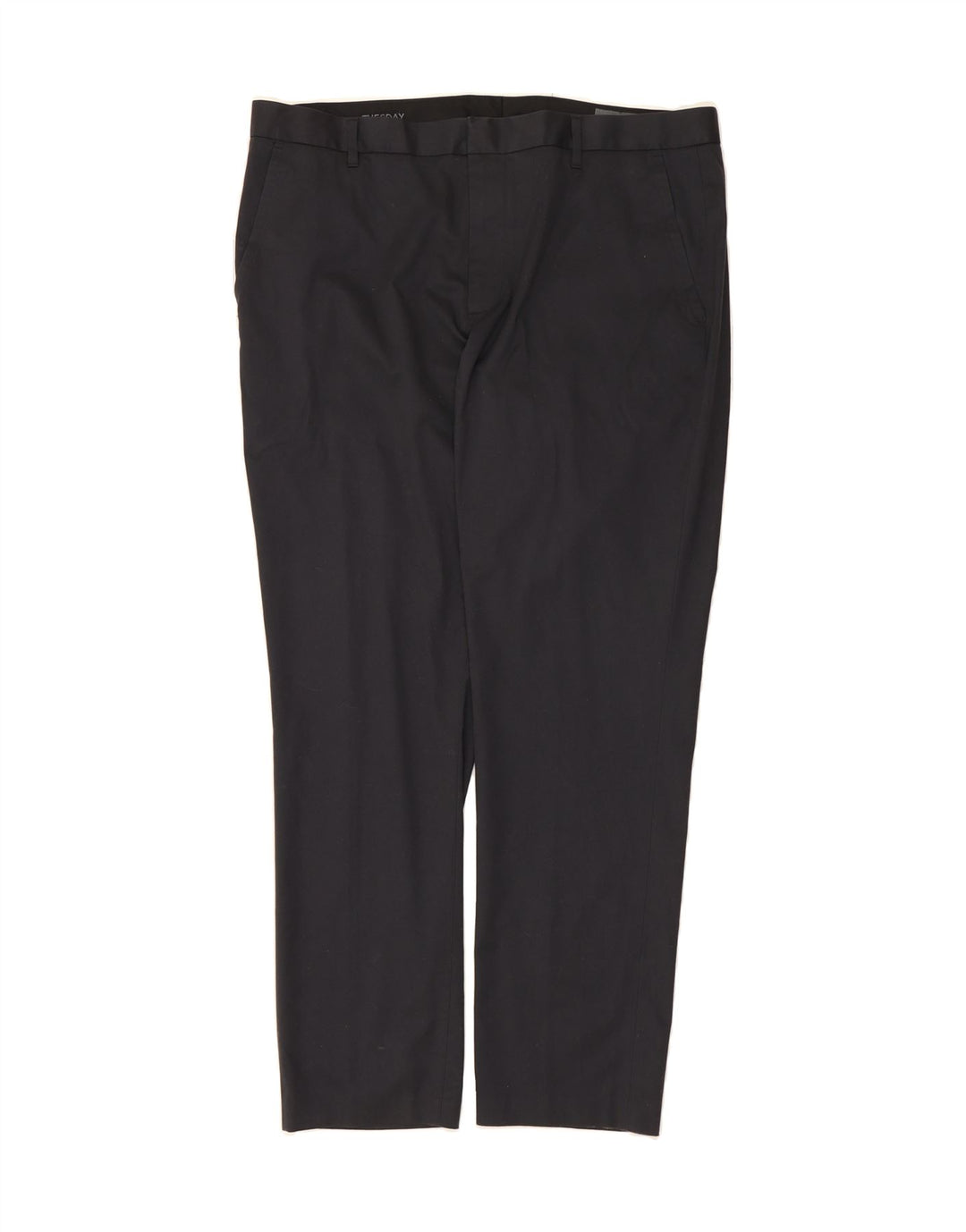 BONOBOS Mens Slim Chino Trousers W38 L32 Black Cotton Vintage BONOBOS and Second-Hand BONOBOS from Messina Hembry 