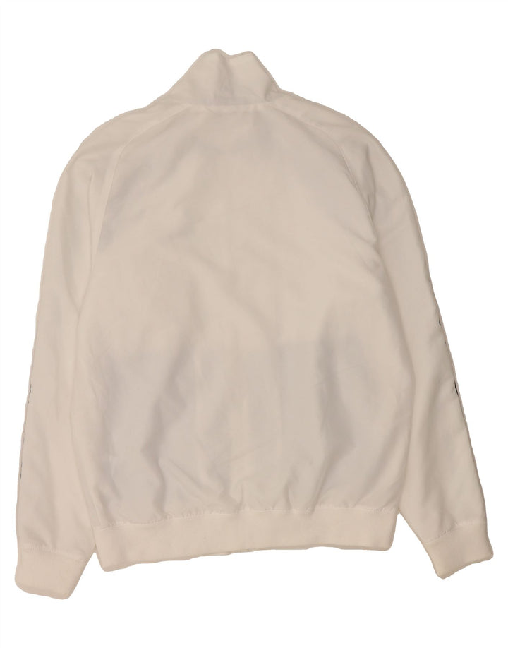 CHAMPION Mens Tracksuit Top Jacket Medium White Colourblock Polyester Vintage Champion and Second-Hand Champion from Messina Hembry 