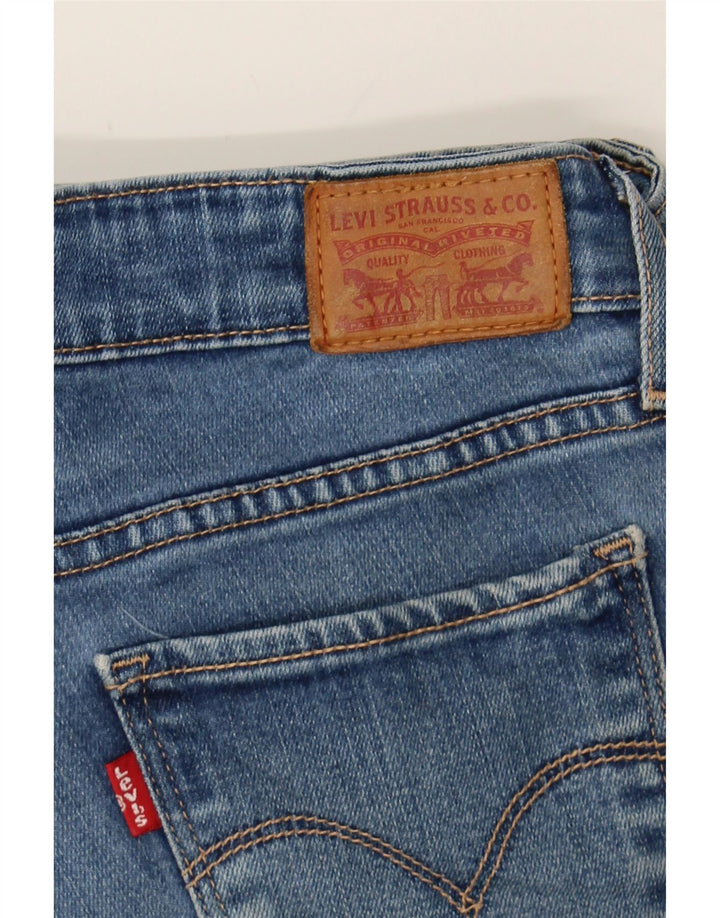 LEVI'S Womens 711 Skinny Jeans W28 L28 Blue Lyocell Vintage Levi's and Second-Hand Levi's from Messina Hembry 