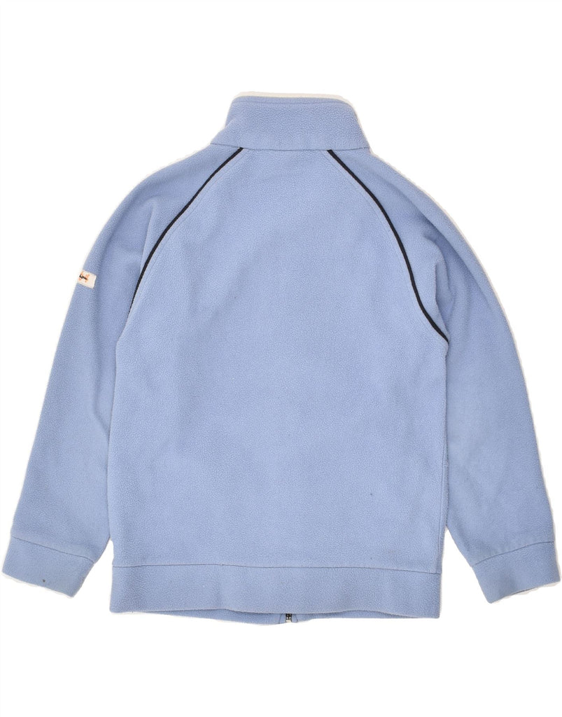 CHAMPION Boys Graphic Fleece Jacket 7-8 Years Small Blue Polyester | Vintage Champion | Thrift | Second-Hand Champion | Used Clothing | Messina Hembry 