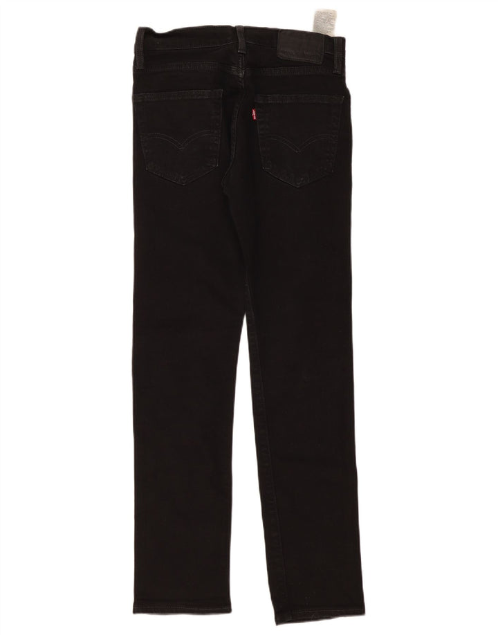 Levi's Womens Skinny Jeans W28 L32 Black Cotton
