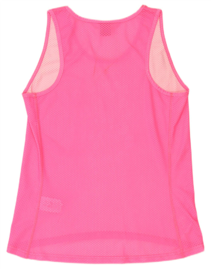 Errea Womens Graphic Vest Top UK 18 XL Pink Floral Polyester
