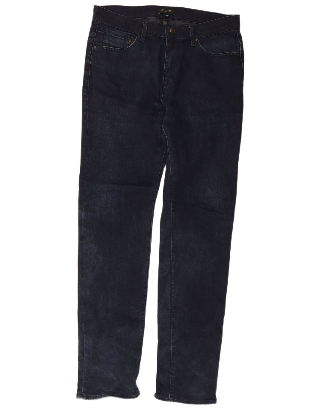 Ted Baker Mens Slim Jeans W32 L31 Navy Blue Cotton