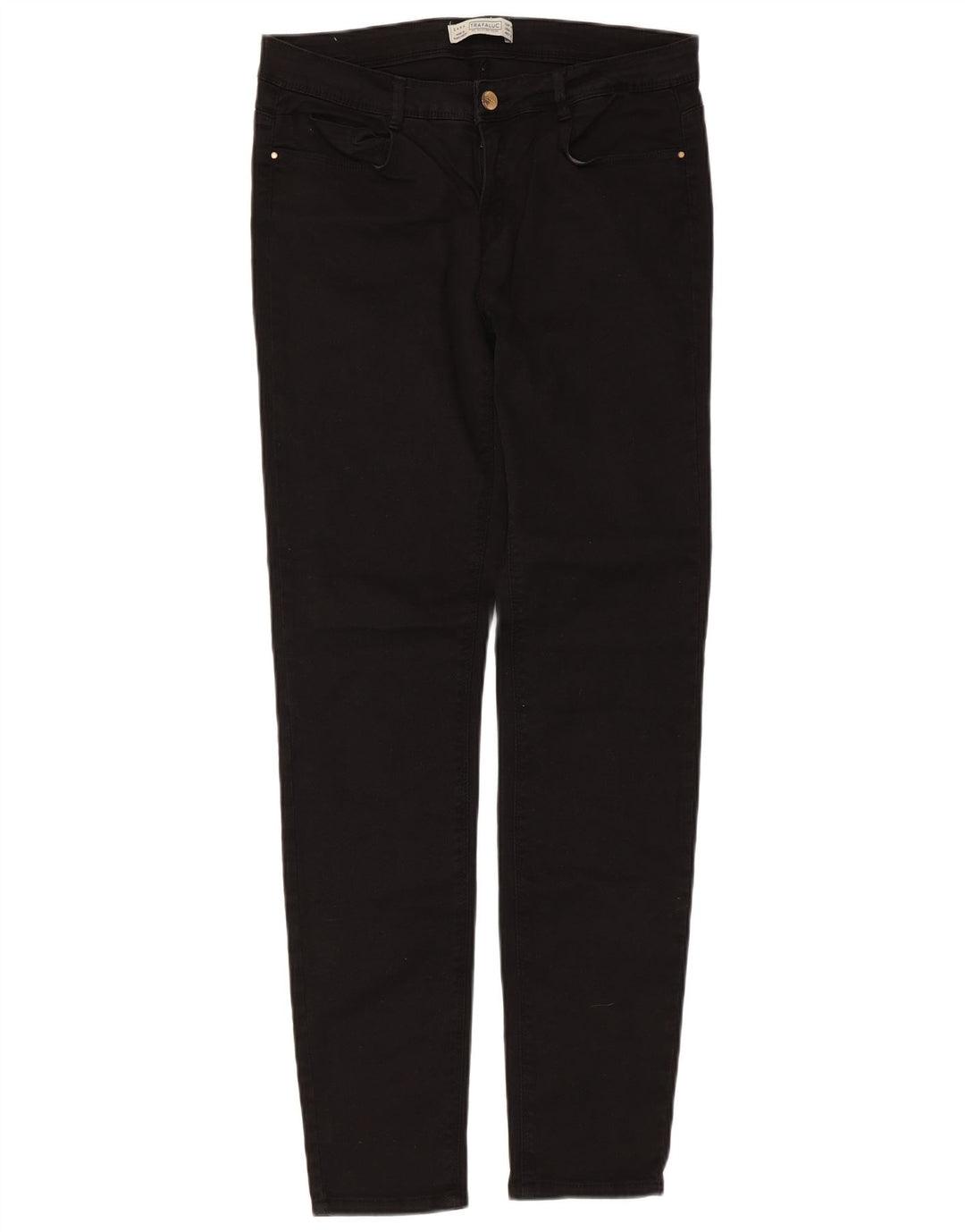 Zara Womens Trafaluc Slim Jeans EU 42 Large W32 L30 Black
